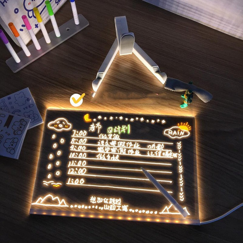 Creative Message Led Note Lamp