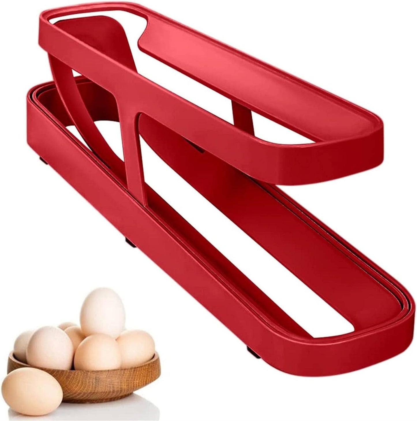 Double Rolling Egg Rack