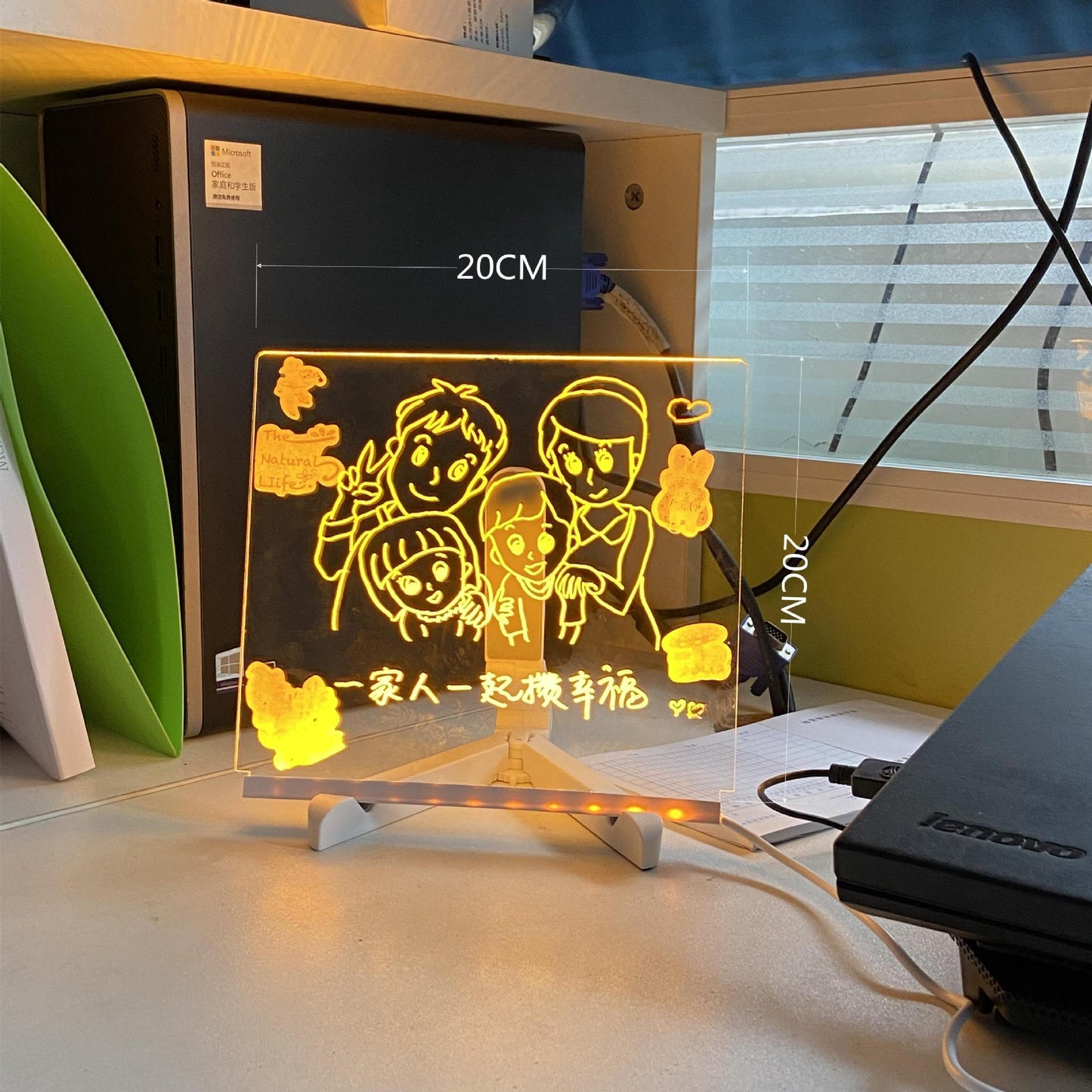 Creative Message Led Note Lamp