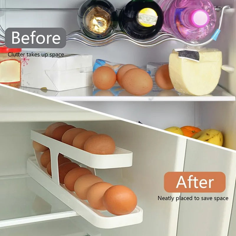 Double Rolling Egg Rack