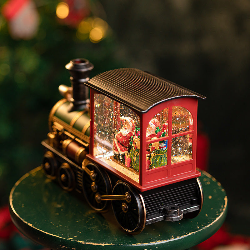 Christmas Santa Claus Music Train