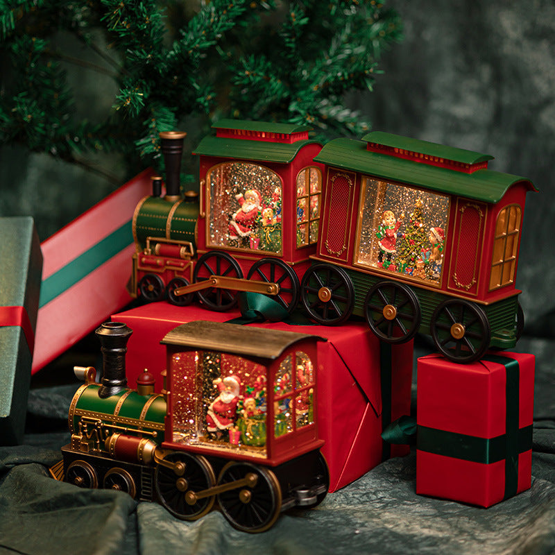 Christmas Santa Claus Music Train