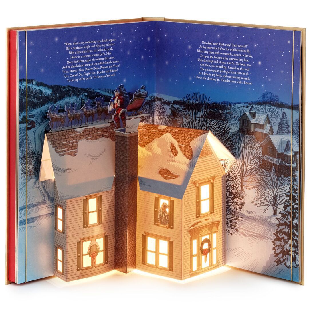 The Night Before Christmas Pop-Up Adventure Book