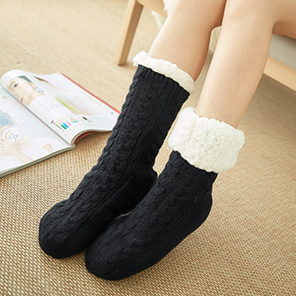 Winter Fuzzy Mid-tube Socks