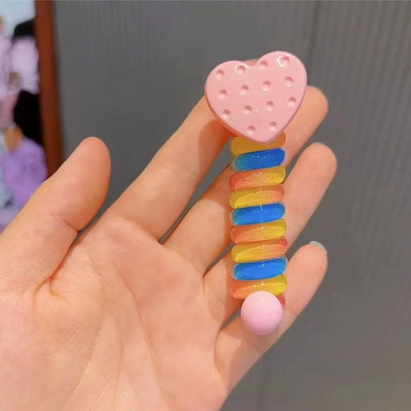 Tiny Twist Fiesta Hair Ring