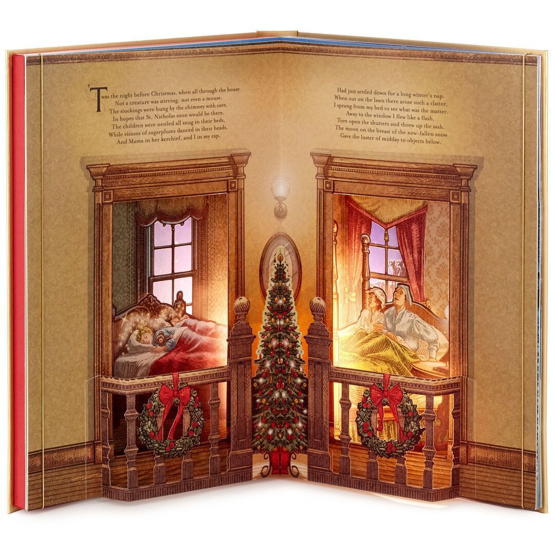 The Night Before Christmas Pop-Up Adventure Book