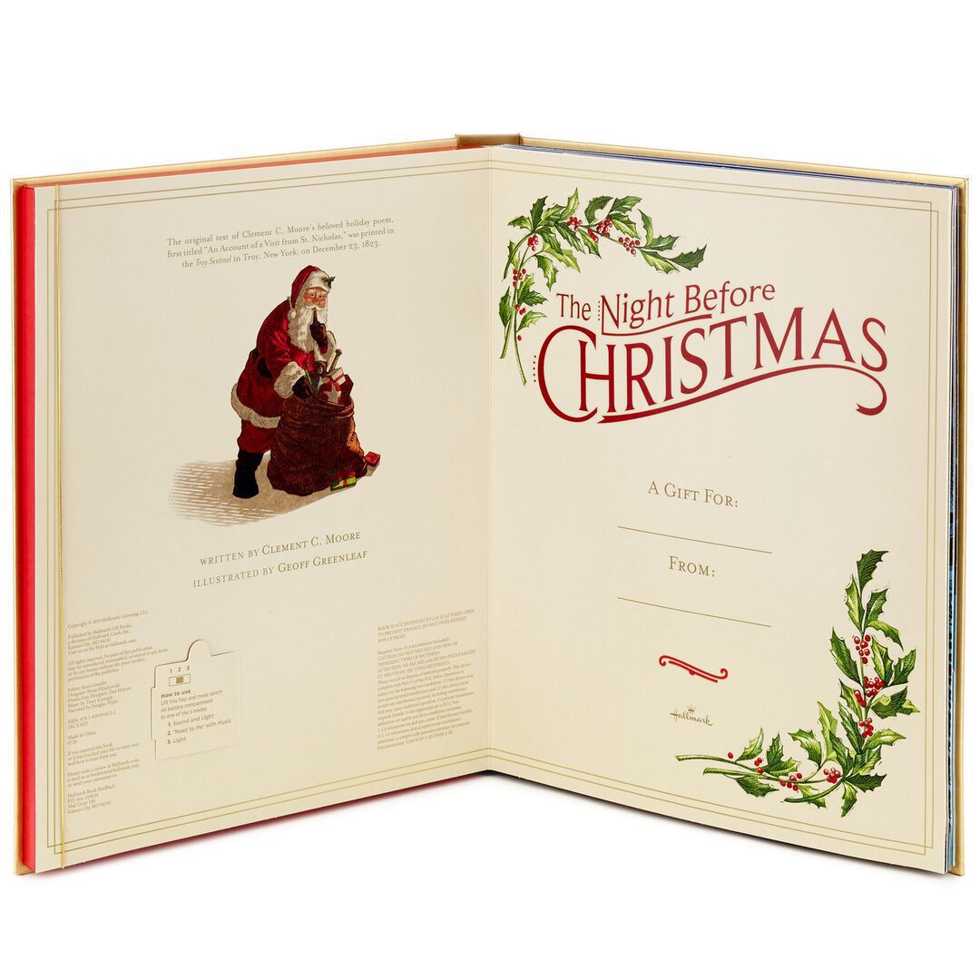 The Night Before Christmas Pop-Up Adventure Book
