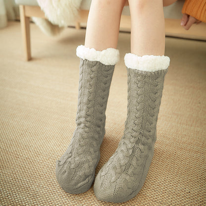 Winter Fuzzy Mid-tube Socks