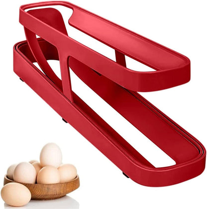 Double Rolling Egg Rack