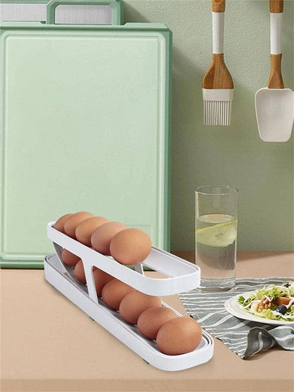 Double Rolling Egg Rack