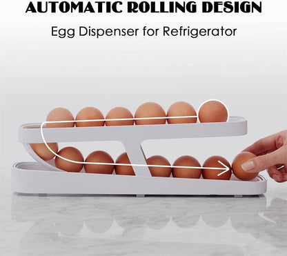 Double Rolling Egg Rack