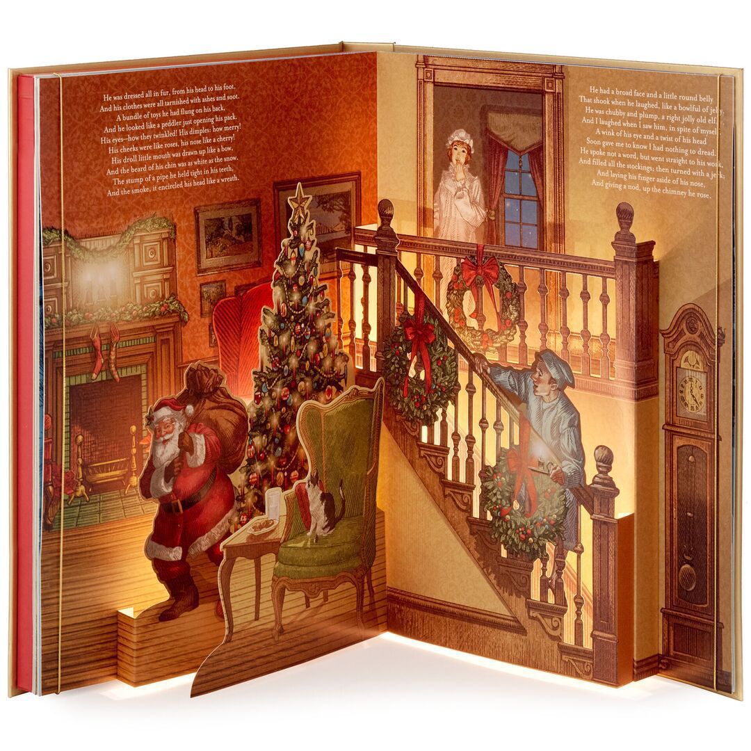 The Night Before Christmas Pop-Up Adventure Book