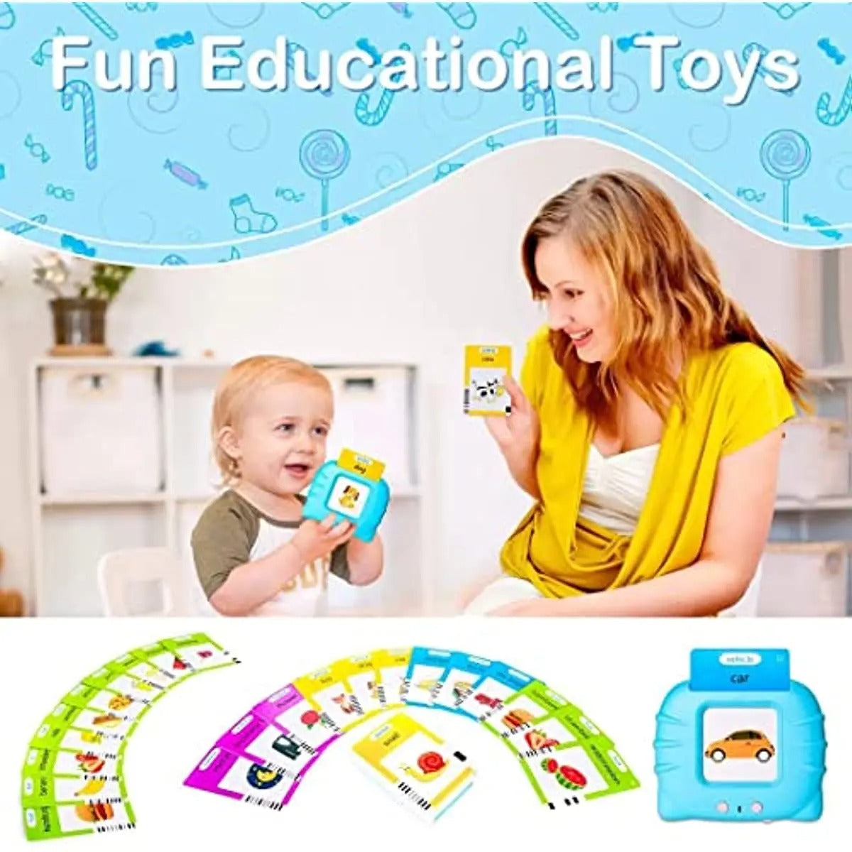 The Cat Got Your Tongue Flashcard Toy