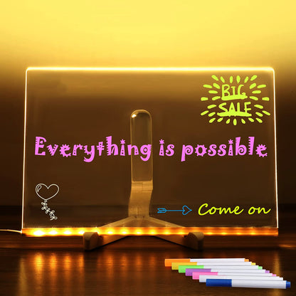 Creative Message Led Note Lamp