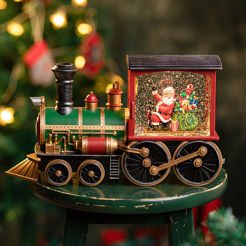 Christmas Santa Claus Music Train