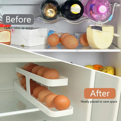 Double Rolling Egg Rack