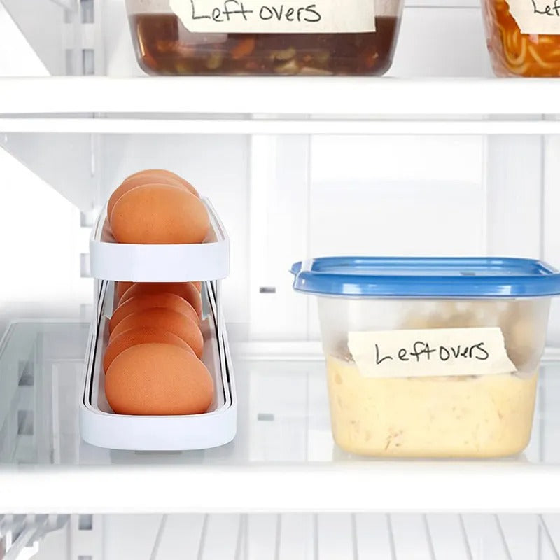 Double Rolling Egg Rack
